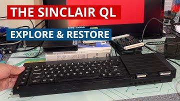 THE SINCLAIR QL computer - Exploring the machine, some expansion cards and a dual floppy drive