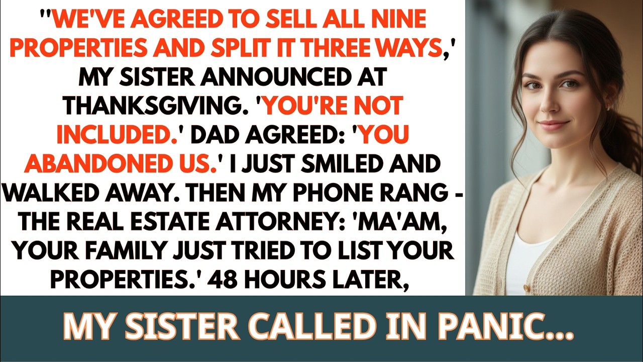 Family Announced 'We're Selling Mom's Properties And Splitting It'   Then They Learned Who Actually