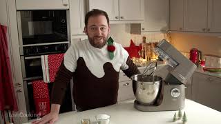 Shane Smith's Chocolate Crinkle Cookies with Vanilla Buttercream