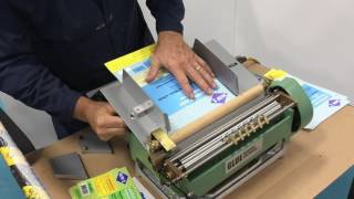: Label Gluer with Auto Feed Tech | Water-Based Adhesive Equipment | Glue Machinery Corporation