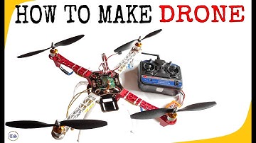 How to make a Drone at home using kk 2.1.5 flight controller | How to make Quadcopter || TECH STUDIO