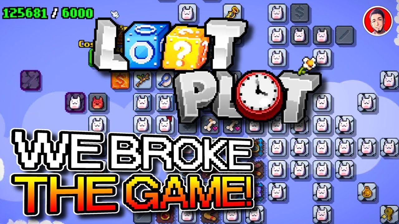 NEW Inventory Management Roguelike - Cats DESTROY the Game! | Loot Plot