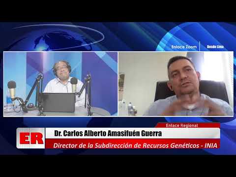ENTREVISTA A CARLOS AMASIFUÉN, DIRECTOR DE LA SUBDIRECCIÓN  DE RECURSOS GENÉTICOS  - INIA