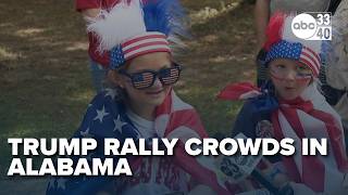Trump Rally Crowds in Mobile, Alabama