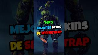 Top 5 MEJORES Skins De Springtrap en Dead by Daylight #dbd #dbdgameplay #dbdkiller #dbdshorts
