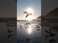 Let go and let God..