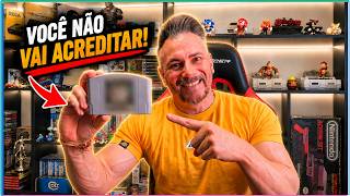COMPREI NOVO ITEM PARA COLEÇÃO 🎮😱 Lendário Jogo do N64!