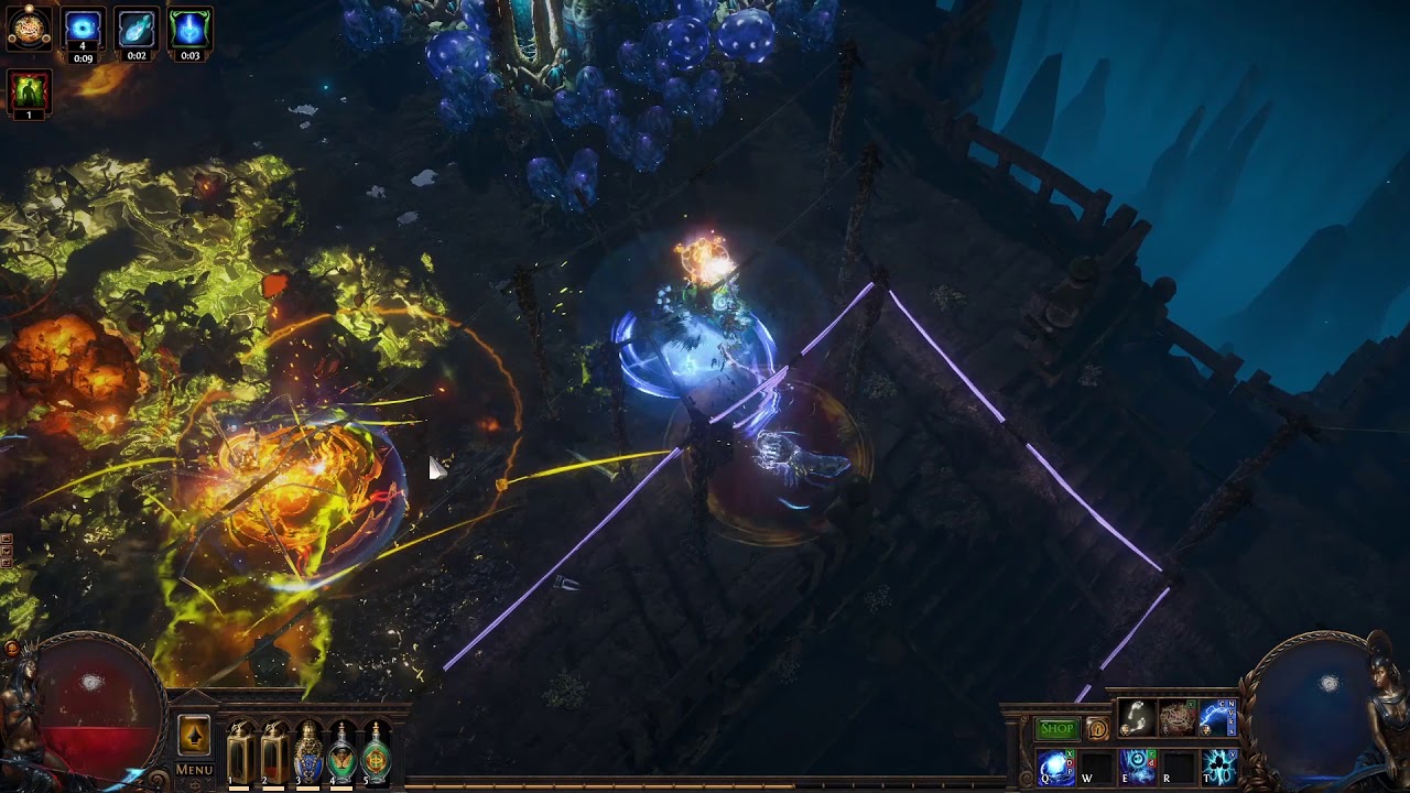 Path of Exile Harvest Sacred Grove gameplay and battle YouTube