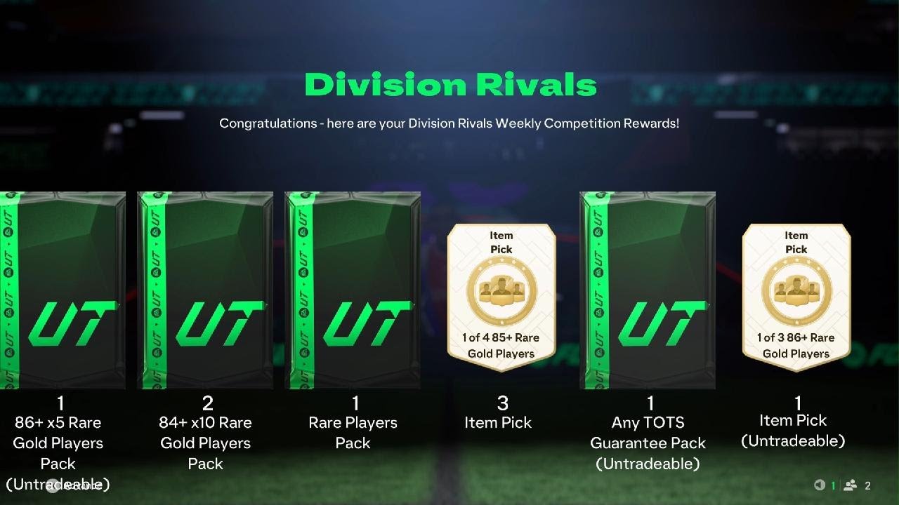 FC25 INSANE TOTS DIVISION RIVALS REWARDS ARE THEY ELITE?!