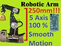 Arduino Robotic Arm Homemade!!!!