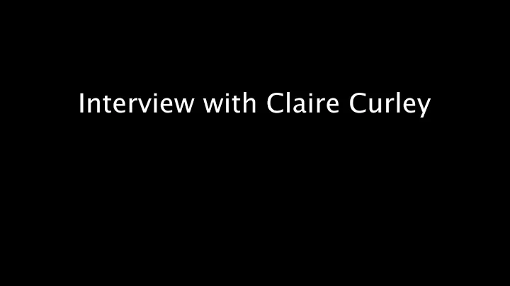 Interview with Claire Curley