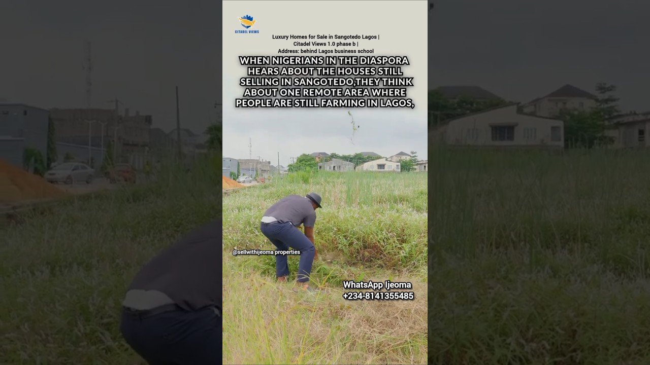 Luxury Homes for Sale in Sangotedo Lagos | Citadel Views 1.0 Phase 2 