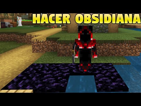 Video: Cómo Conseguir Obsidiana En Minecraft