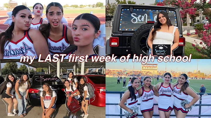 LAST first week of high school (first day, rally, ...