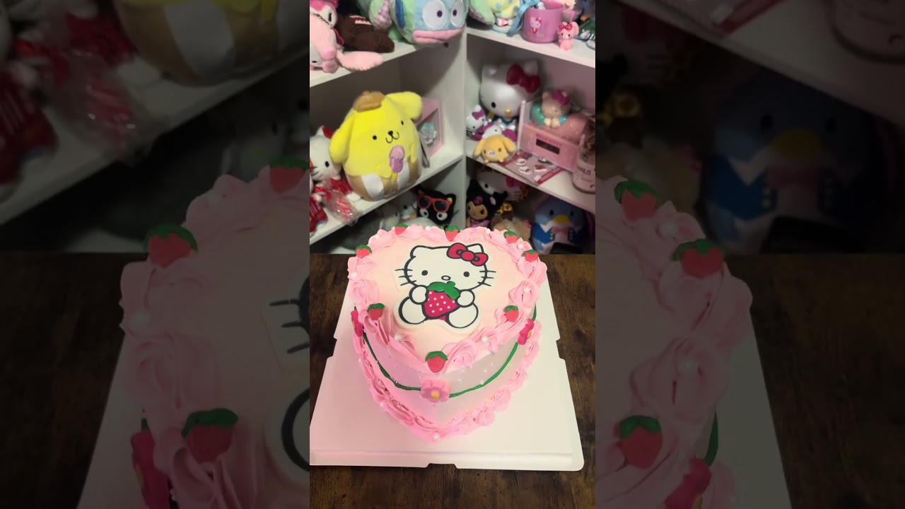 My hello kitty birthday cake 🎂