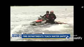 VIDEO: Fire departments teach water safety – KIRO 7 News Seattle