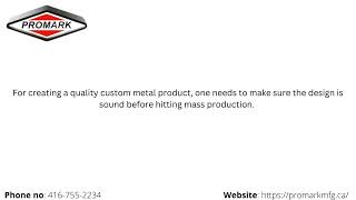 4 Steps to Strengthen Your Sheet Metal Design - Promark Tool and Manufacturing