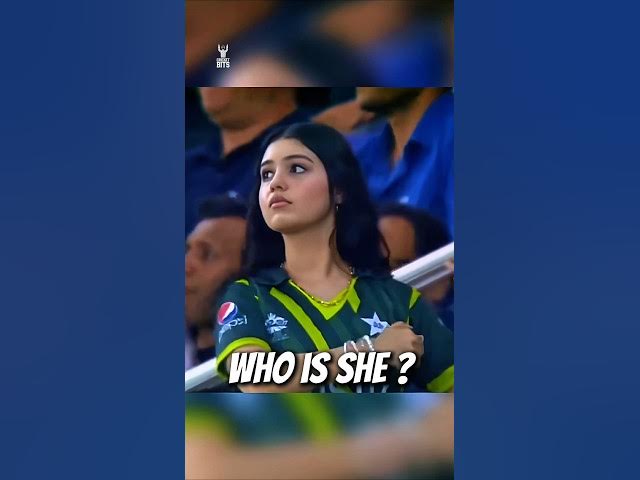 Who Is the Pakistani Girl Going Viral in India vs Pakistan Match?🤔 #shorts #cricket