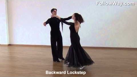 Backward and Forward Lock step. Slow Waltz