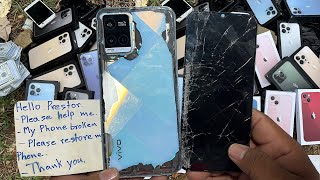 Restore Vivo y21 Cracked, Restoring Destroyed Abandoned Phone