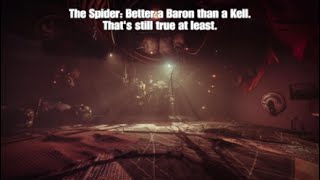 Idle Dialogue, Botza Distict The Spider Better A Baron Than A Kell Season Of Plunder