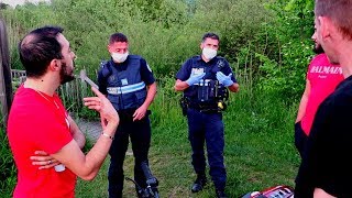 LA POLICE INTERVIENT D'URGENCE PENDANT MA VIDÉO MOTO CROSS ..