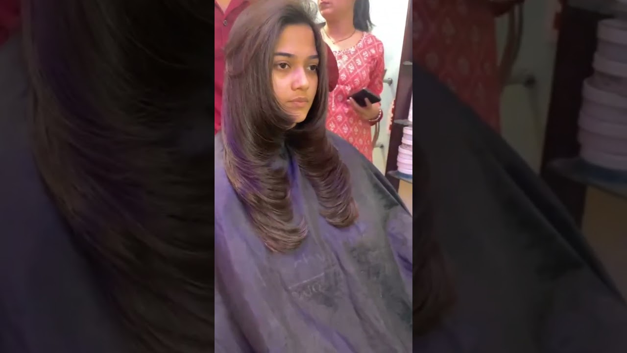 3 Million Views 🔥 Face framing Layered haircut for women 