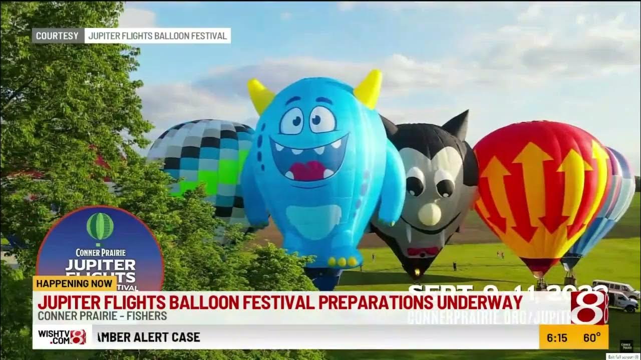 Jupiter flights balloon festival preparations underway YouTube