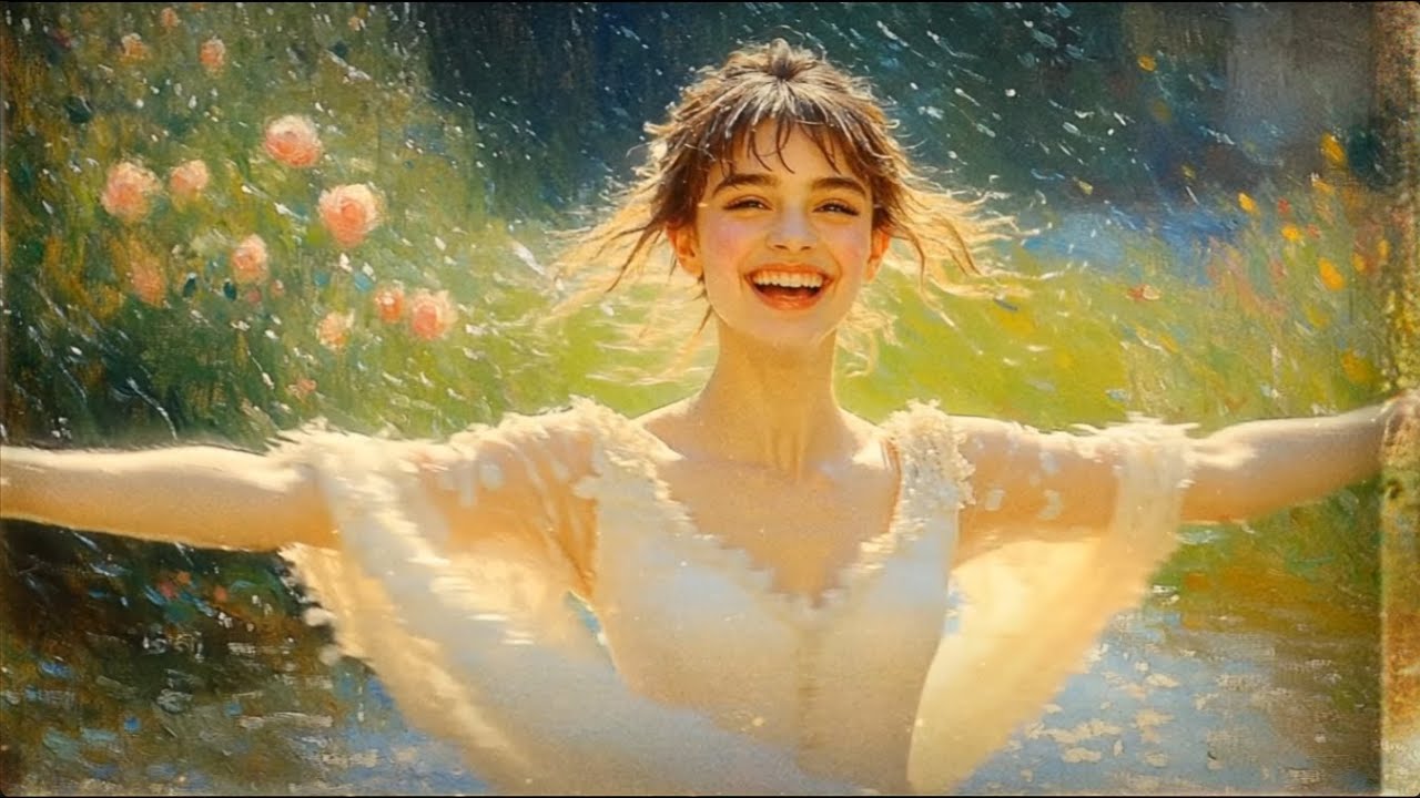 Visual Poem | Late Spring– Claude Monet Style [art, relax, peace, beauty,love, visual, poem]