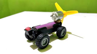 How to Make Toy Car Using a Battery Holder and DC Motor