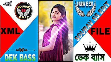 New Trending 💥 Purulia Dek Bass Song 🎵 Alight & Xml File Short Status Video 🥀 Editing #xml_file