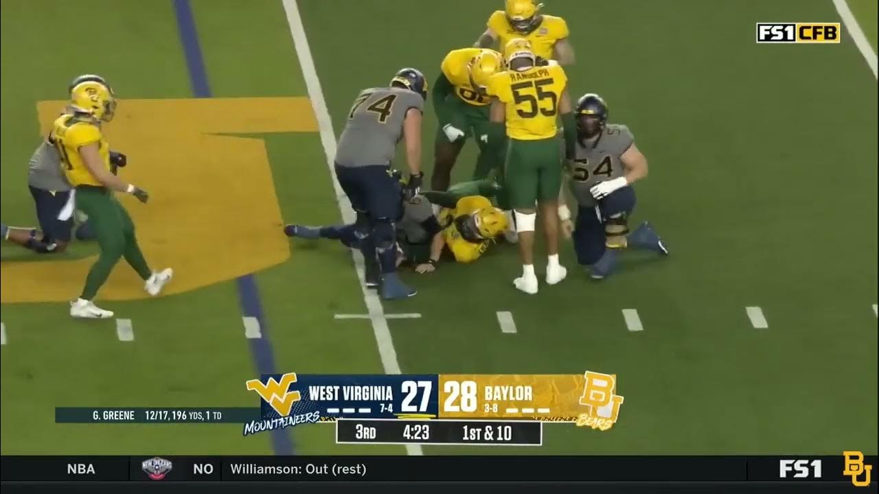 Baylor Football Highlights vs. West Virginia November 25, 2023 YouTube