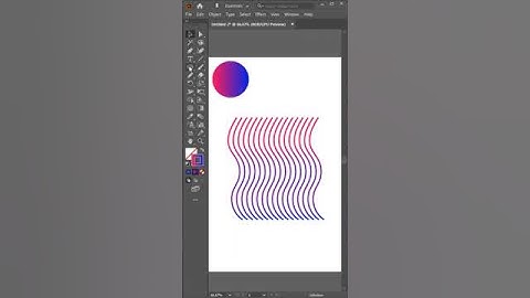 Adobe Illustrator - Clipping mask Design #shorts #adobeillustrator #graphicdesign #illustrator