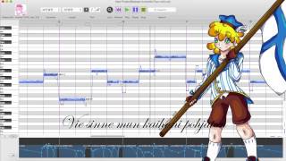 【UTAU Finnish CVVC Advansed test】Karjalan Kunnailla【Tokane Aki】