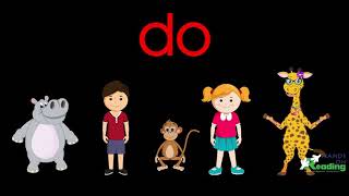 Learn To Read And Spell Tricky Sight Word Do Video