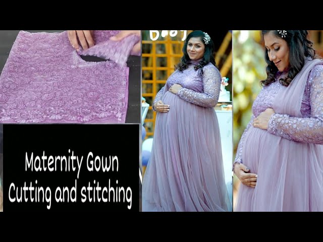 full frock cutting and stitching in tamil | full gown with princess cut |  Perfect Explanation | Easy - YouTube