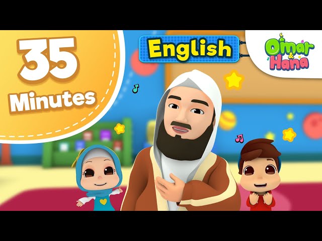 Omar & Hana | Mufti Ismail Menk & More compilation | Islamic Cartoon class=