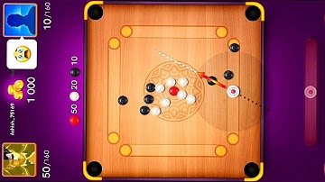 Online carrom board game | Carrom pool | कैरम बोर्ड  | android gameplay