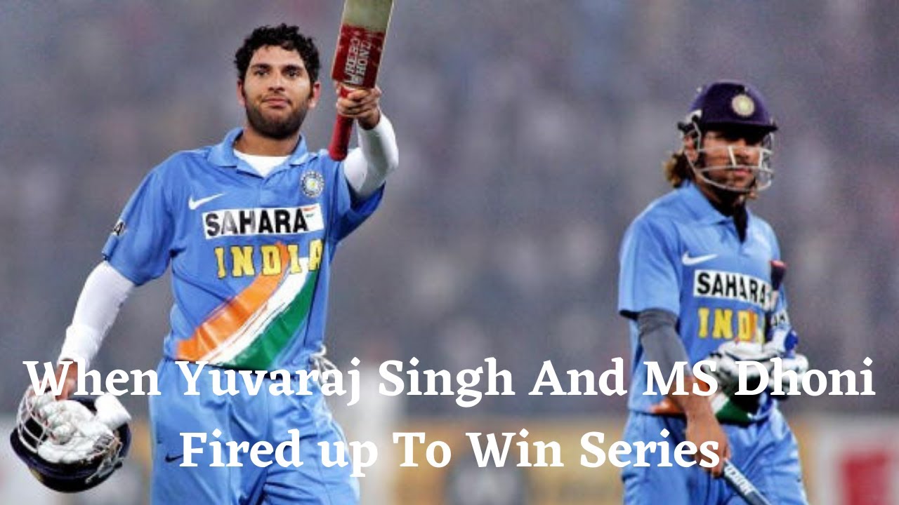 India vs Pakistan 3rd ODI Hutch Cup 2006 Dhoni and Yuvaraj Raining