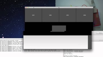 Kivy OpenGL console controlling MBED via MQTT