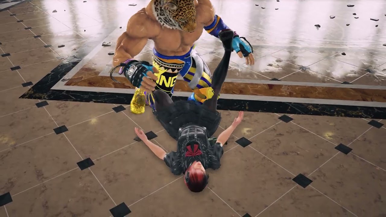 Tekken 8 Ryona King Figure Four Lock on Anna Preview