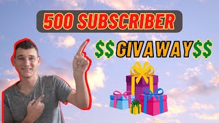 500 subscriber GIVEAWAY