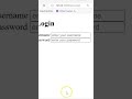 Login form  using HTML and CSS #education #learning #html #htmlwebsite