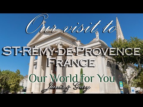 The beautiful St Rémy-de-Provence, France