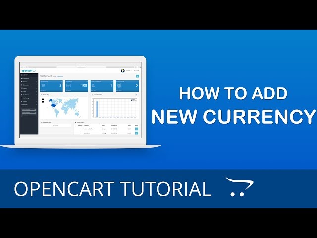 How to Add a New Currency in OpenCart 3.x