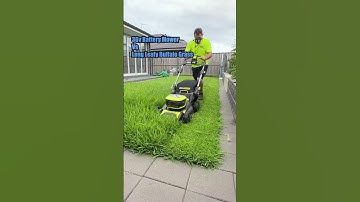 Ryobi 36V Max Power: The Ultimate Cordless Lawn Mower for a Pristine Garden  #garden #gardening