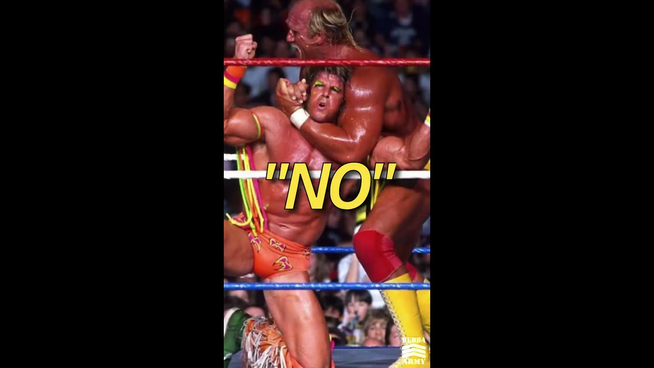 Hulk Hogan On Ultimate Warrior He Couldn T Cut It In The Ring Shorts