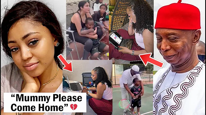 SAD! Ned Nwoko Sacks All Nannies & File Full Custody as Regina Daniels Children Beg Her To Come Back