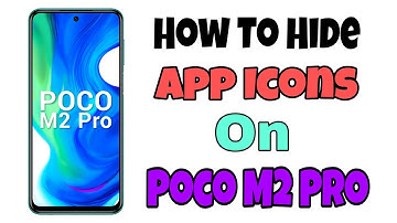 Poco M2 Pro Hide App Icons || How To Hide App Icons on poco m2 pro