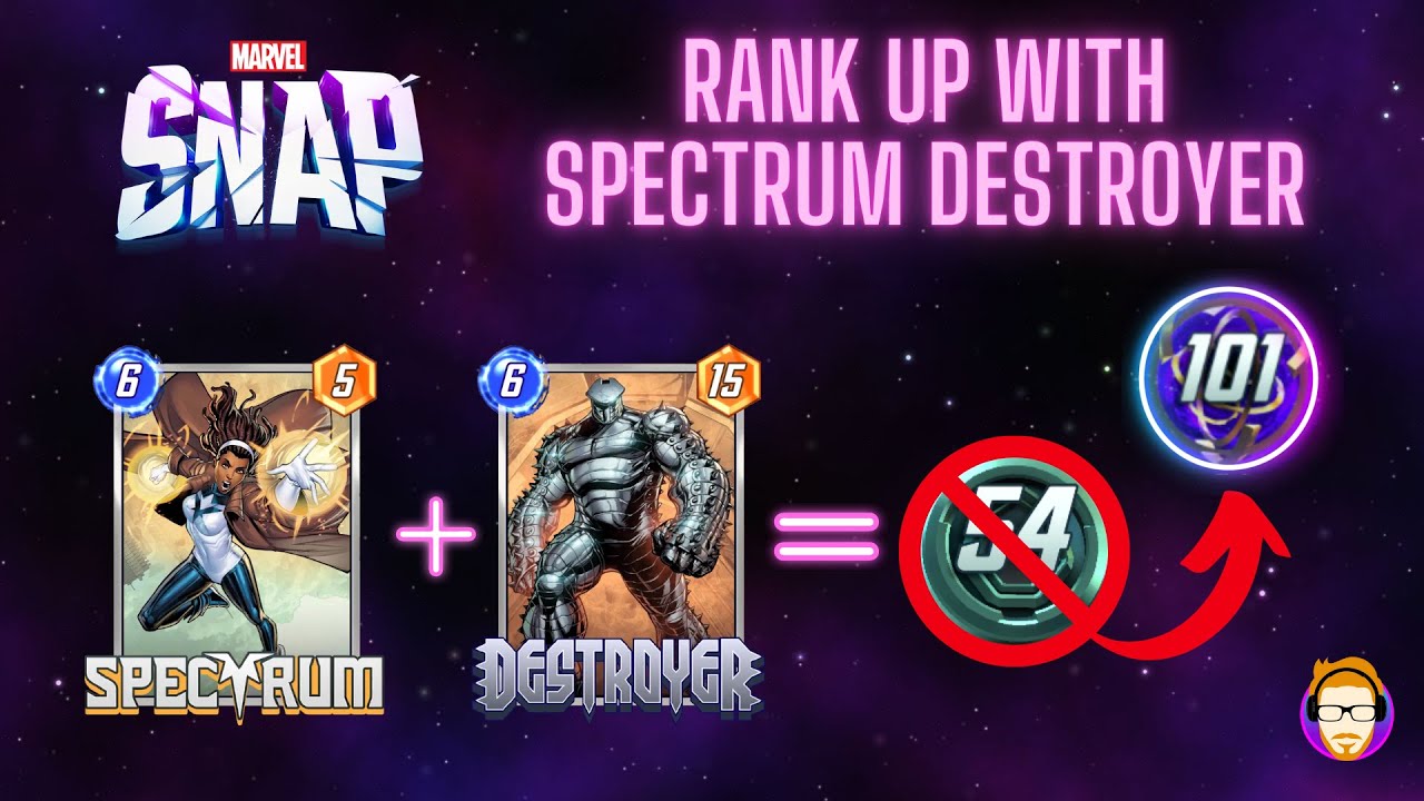 Marvel Snap: Rank up with Spectrum Destroyer